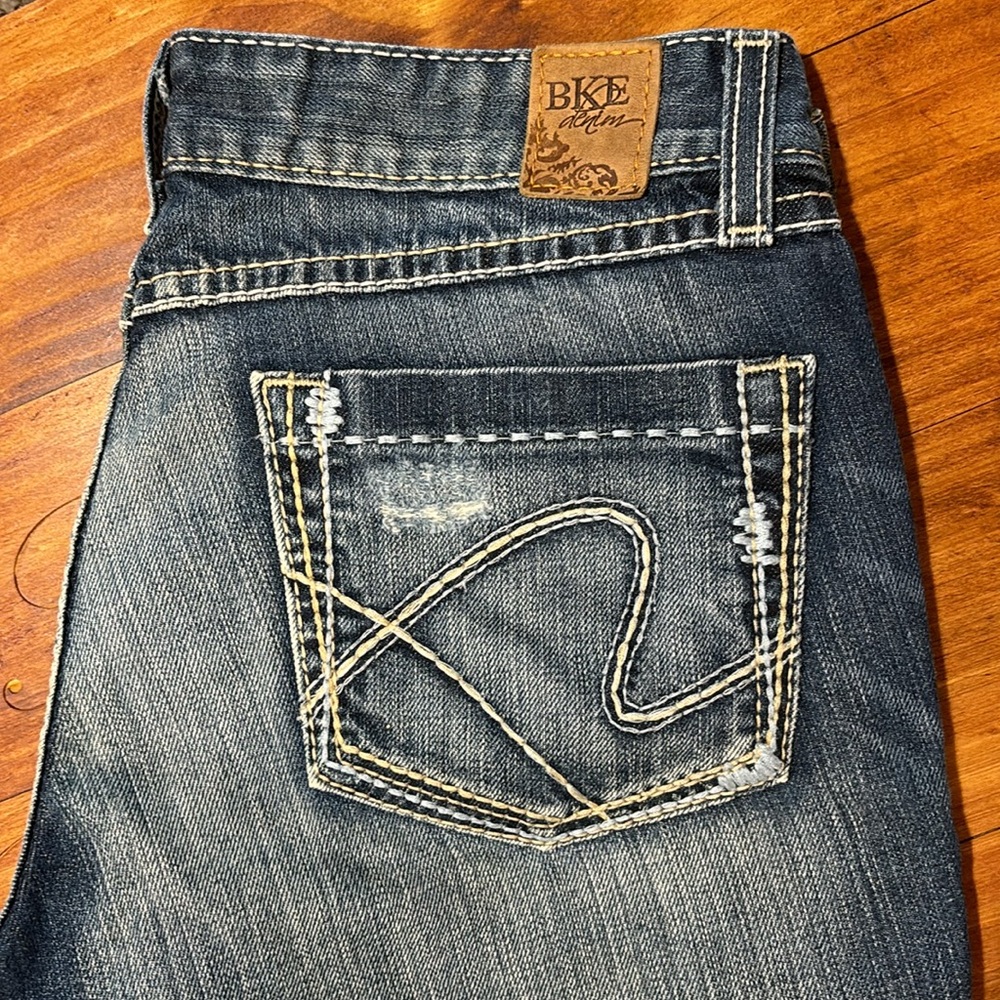 Bke Denim Crop Pants - image 2